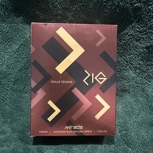 Pour Femme Fragrance - Burgundy and Gold